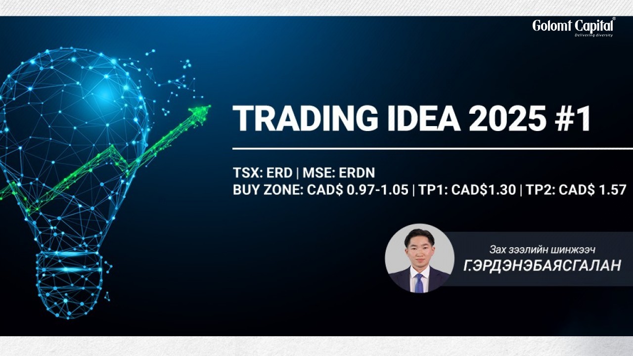 TRADING IDEA 2025 #2- TSX: ERD | MSE: ERDN