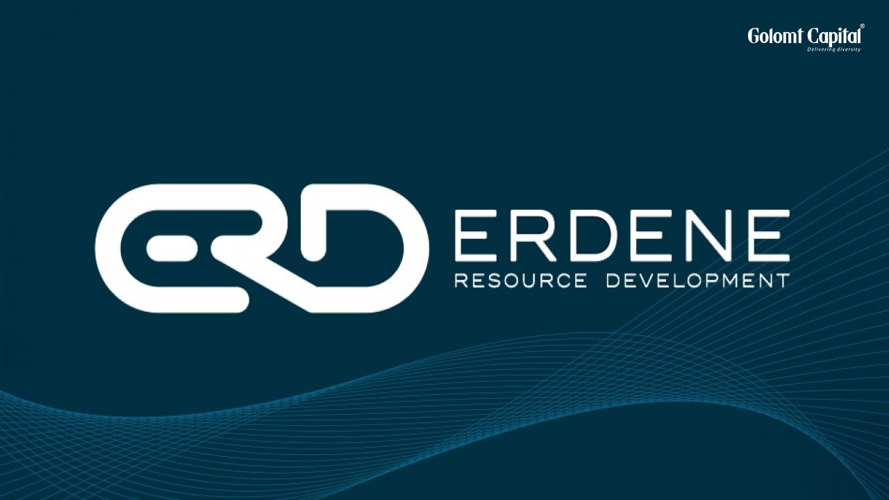 Erdene Resource Development Corp. анхны алтаа олборлосноо зарлав.  