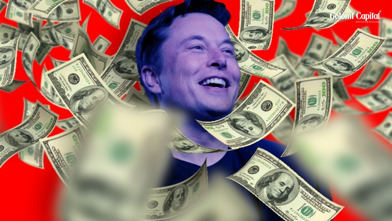 Elon Musk-ийн хөрөнгө 70 тэрбум ам.доллароор өслөө.  