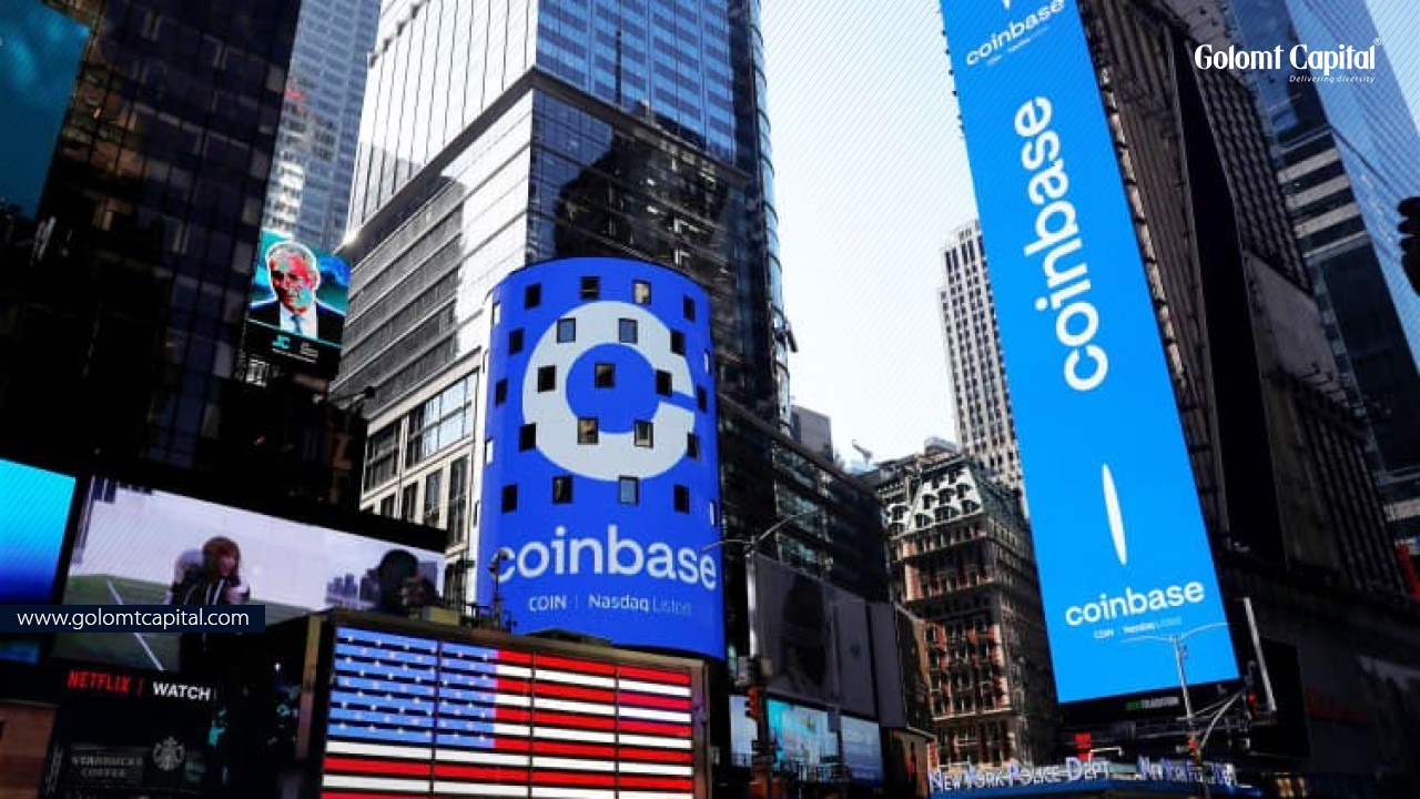 Coinbase Global Inc хувьцаа 7 гаруй хувиар өссөн байна.