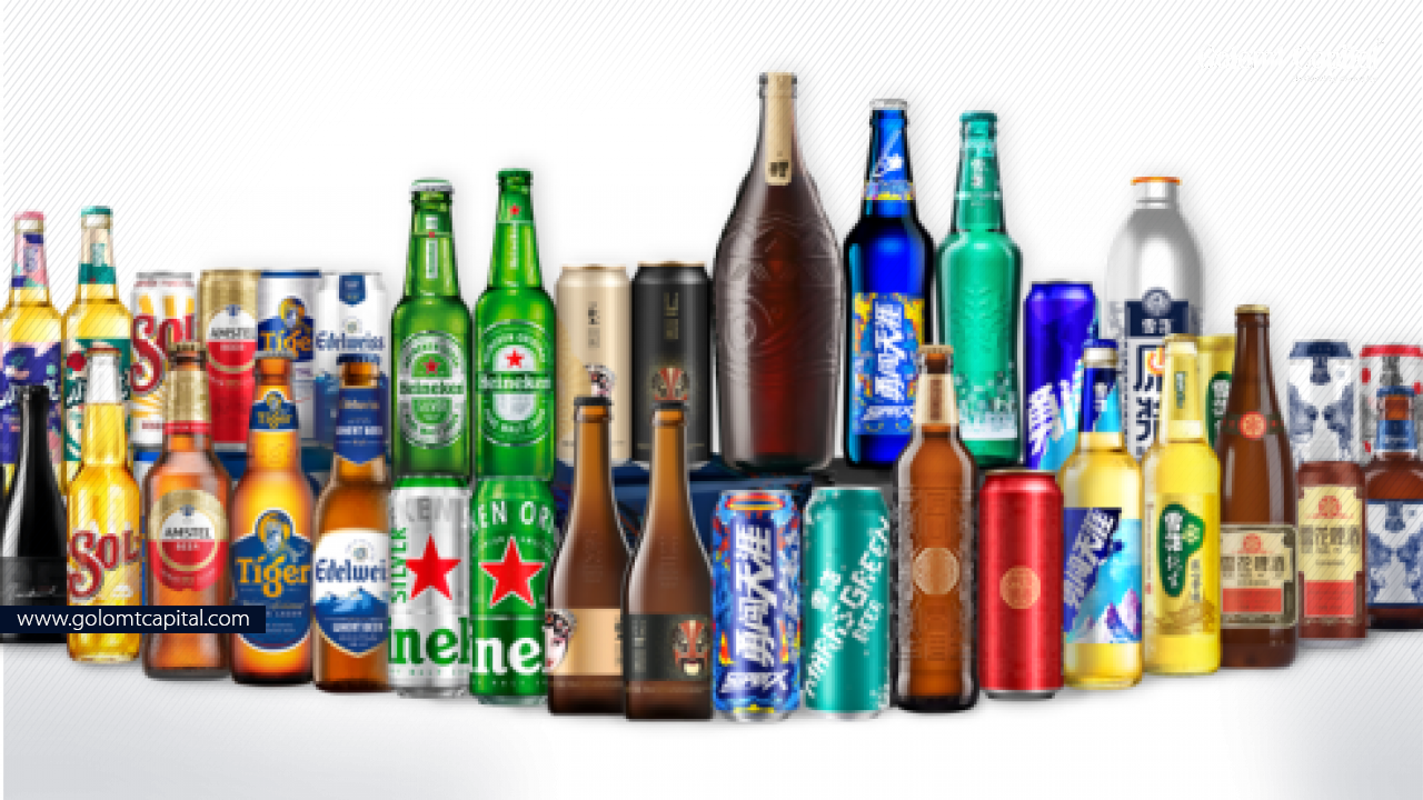Хятадын шар айраг үйлдвэрлэгч CR Beer (+4.3%) болон Budweiser (+2.5%) өсөлт үзүүлэв.