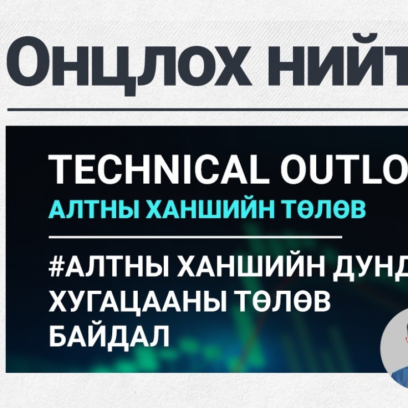 Technical Outlook | Алтны ханшийн төлөв